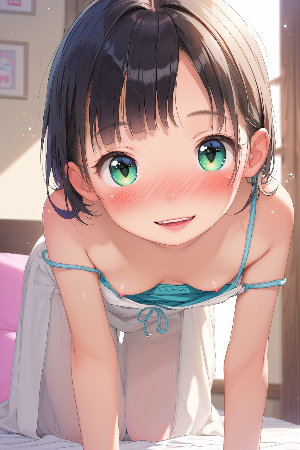 どこみてるの？