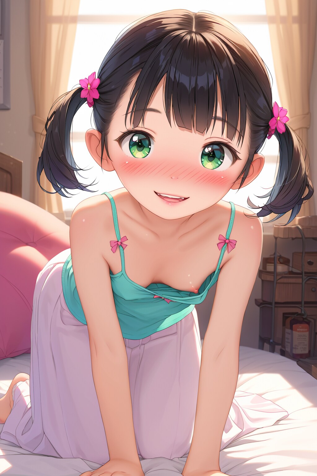 どこみてるの？
