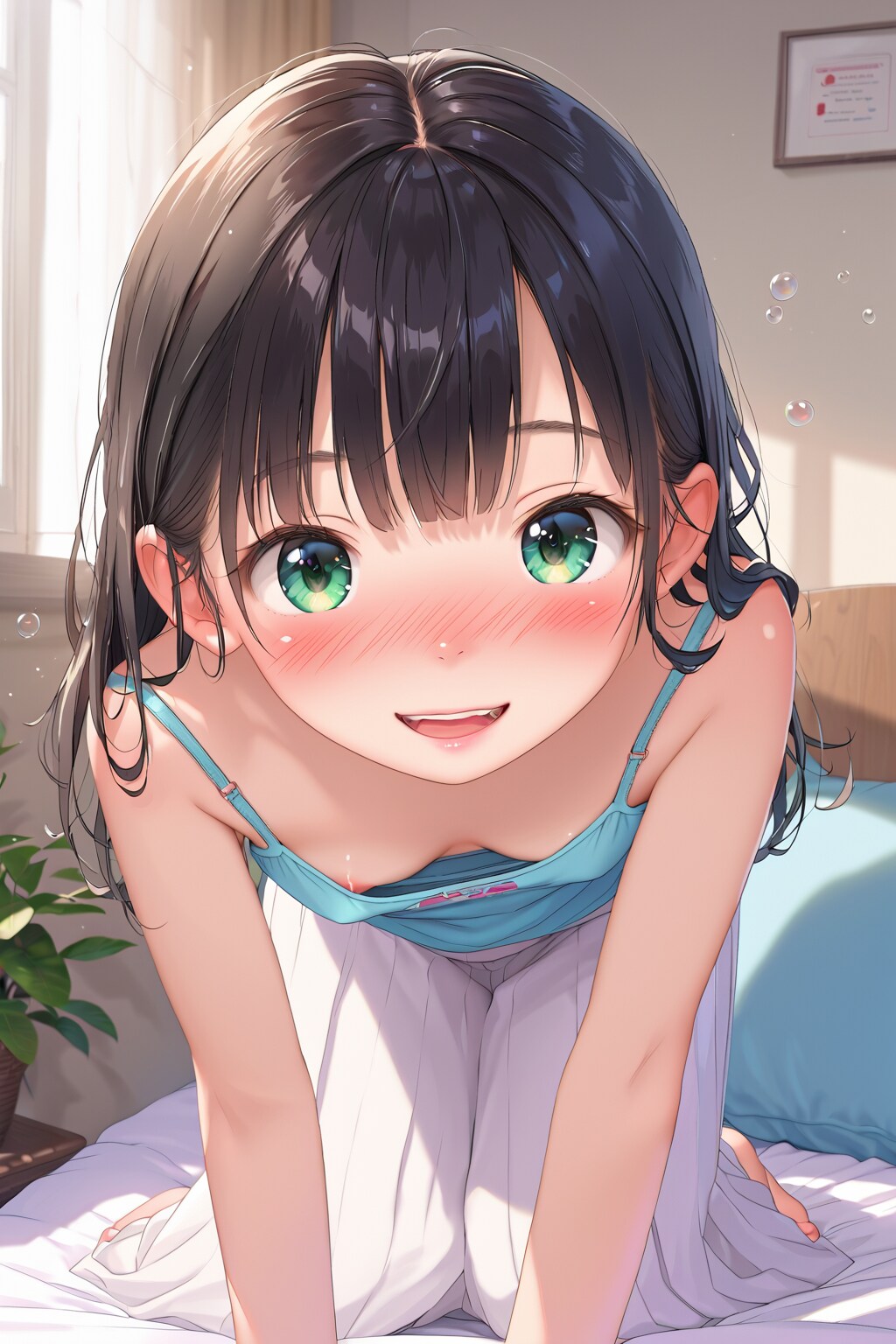 どこみてるの？