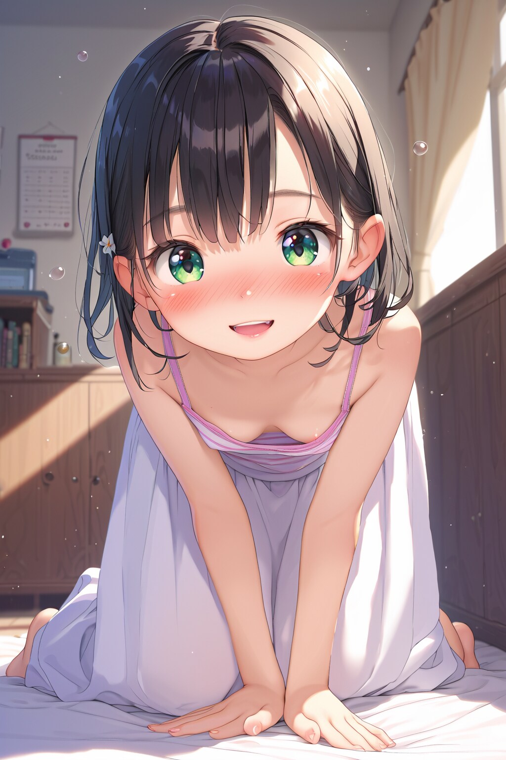 どこみてるの？