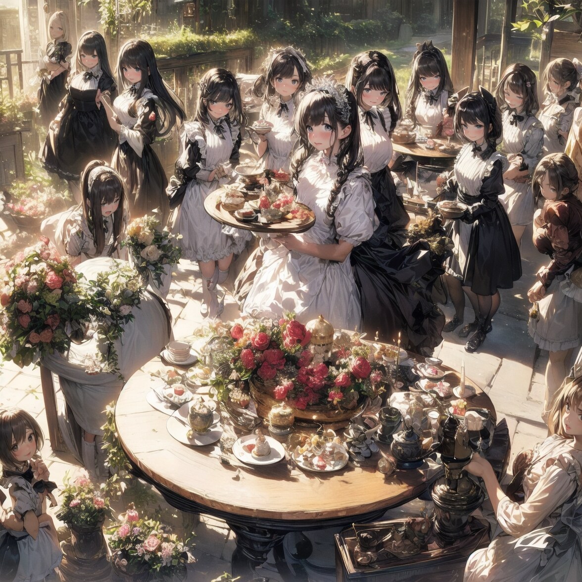 メイドさんのお仕事