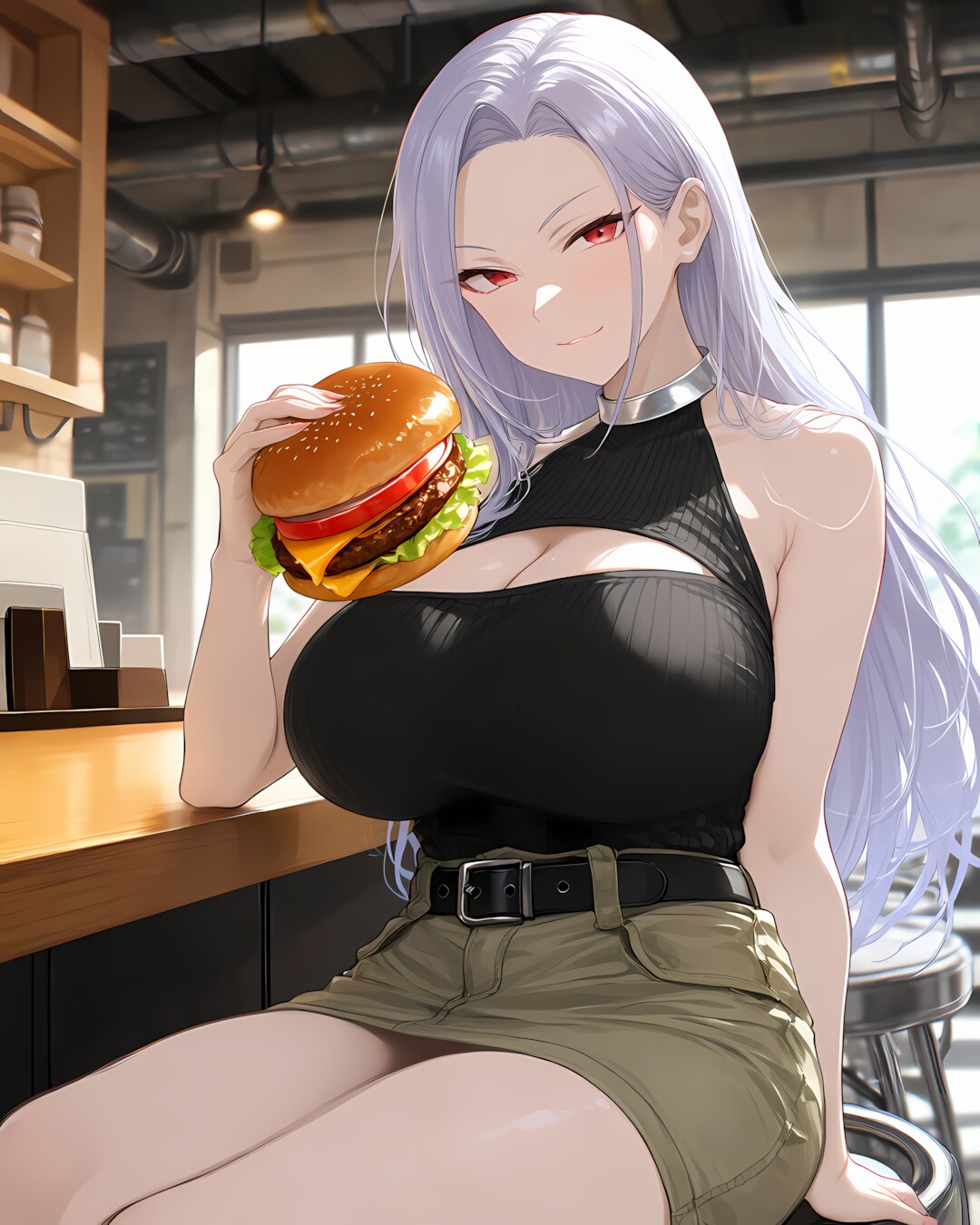 ハンバーガーの日もクールに決める🍔✨