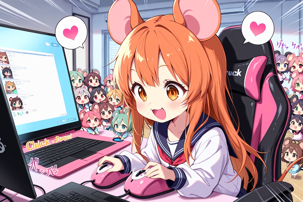 ちちぷいいいね押す部