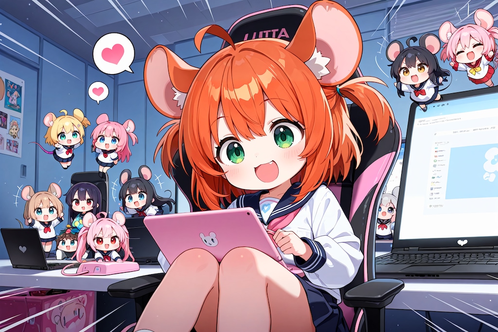 ちちぷいいいね押す部