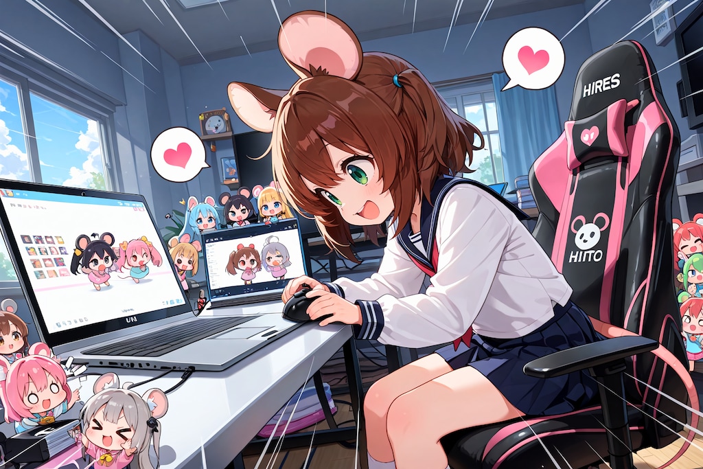 ちちぷいいいね押す部