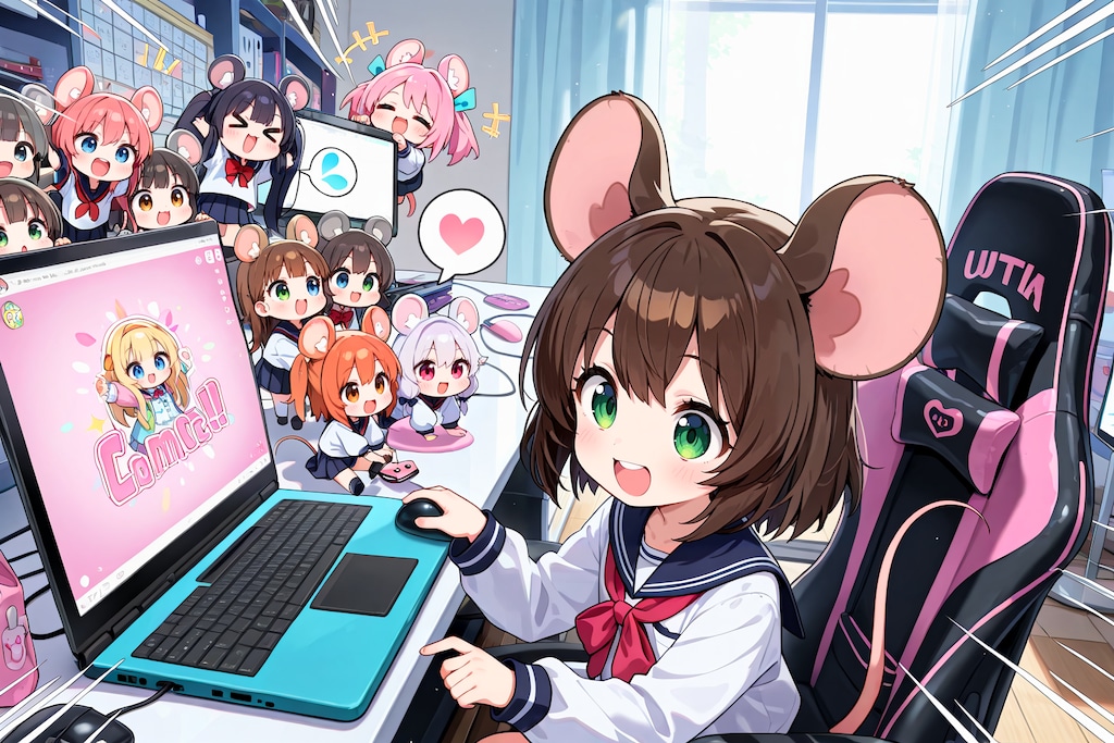 ちちぷいいいね押す部