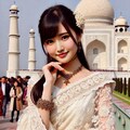 インド・サリー 3枚目