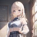 ブラウス透け子 3枚目