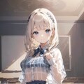 ブラウス透け子 2枚目