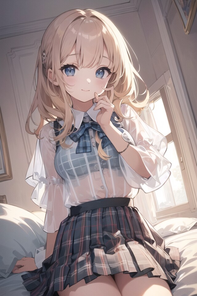 ブラウス透け子