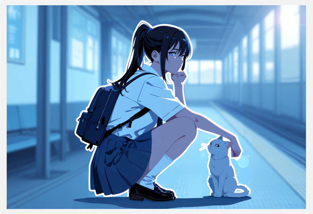 おそいんだよばか　待ちくたびれたぞ