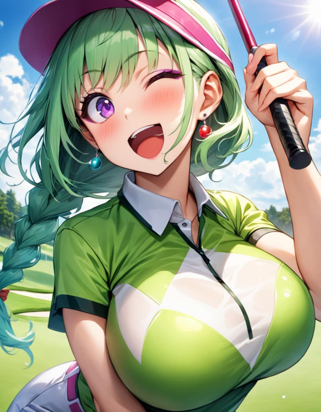 ゴルフするよ～♪