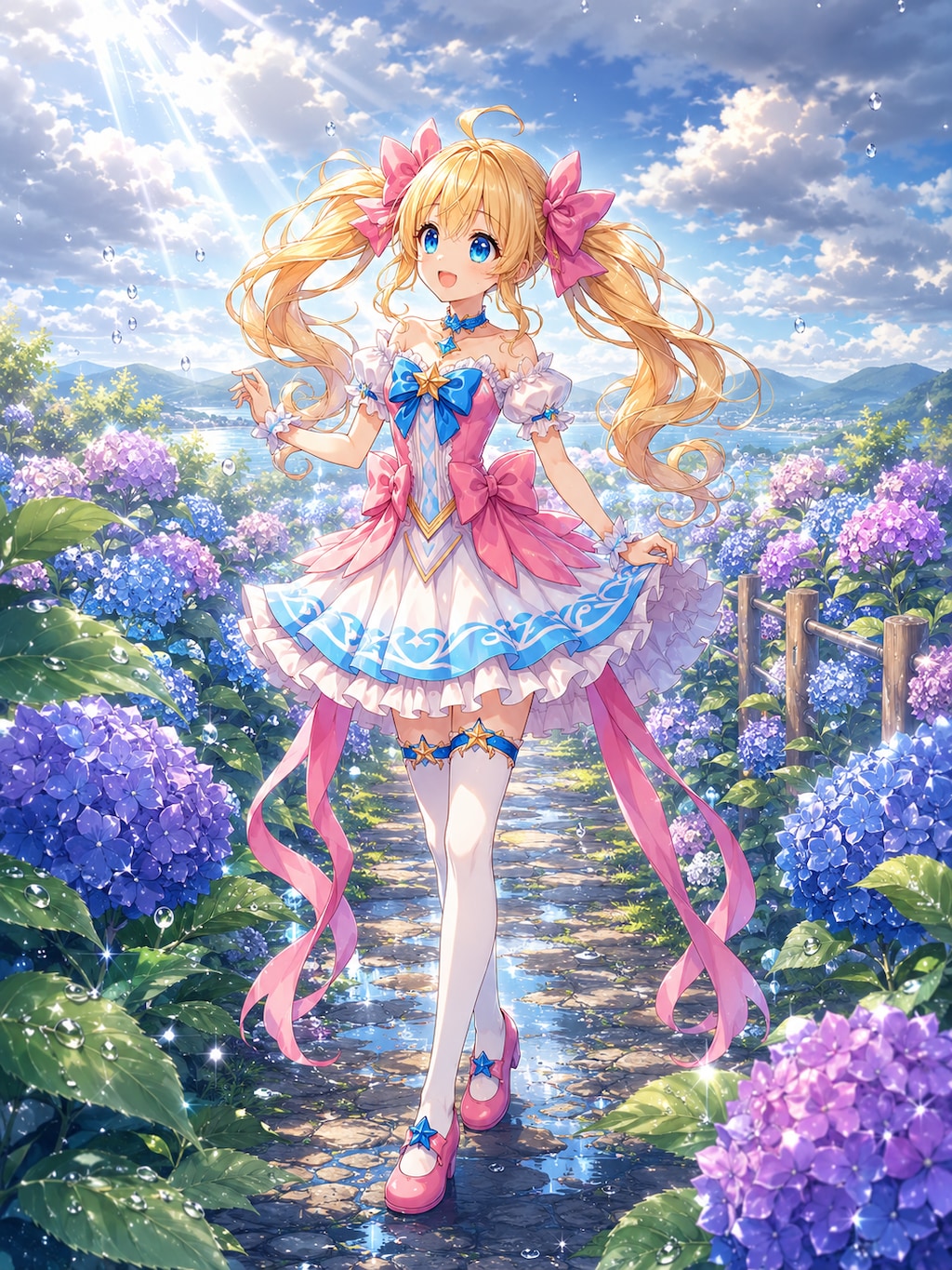 長雨の合間