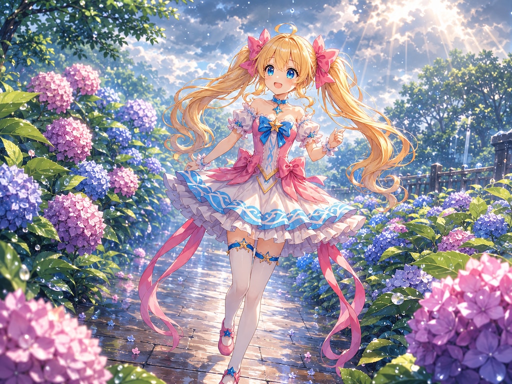 長雨の合間