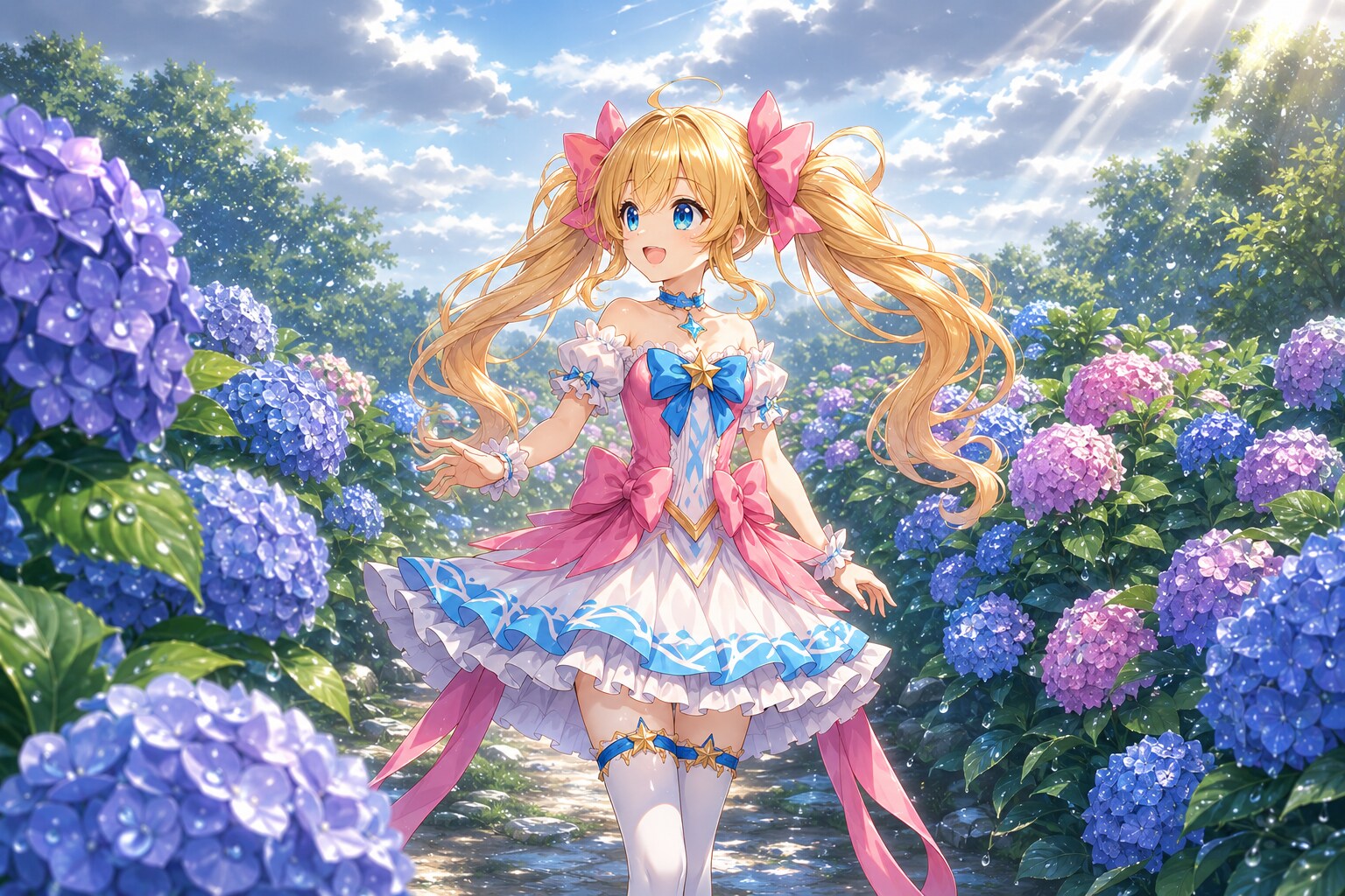 長雨の合間