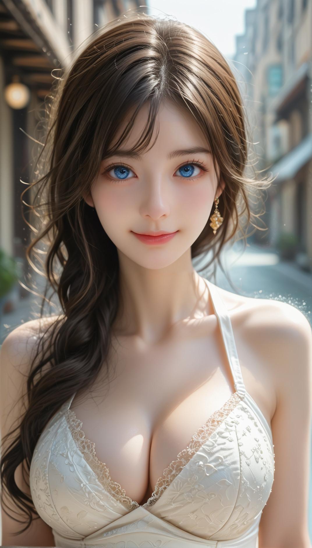 微笑み女性