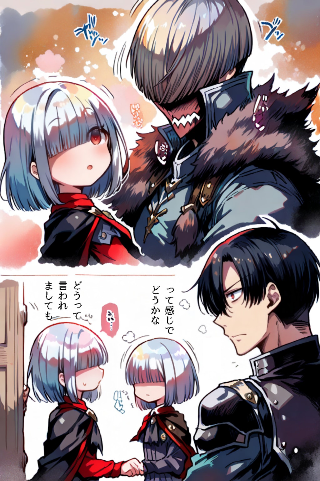 メカクレ魔王くんとゆかいな下僕ども