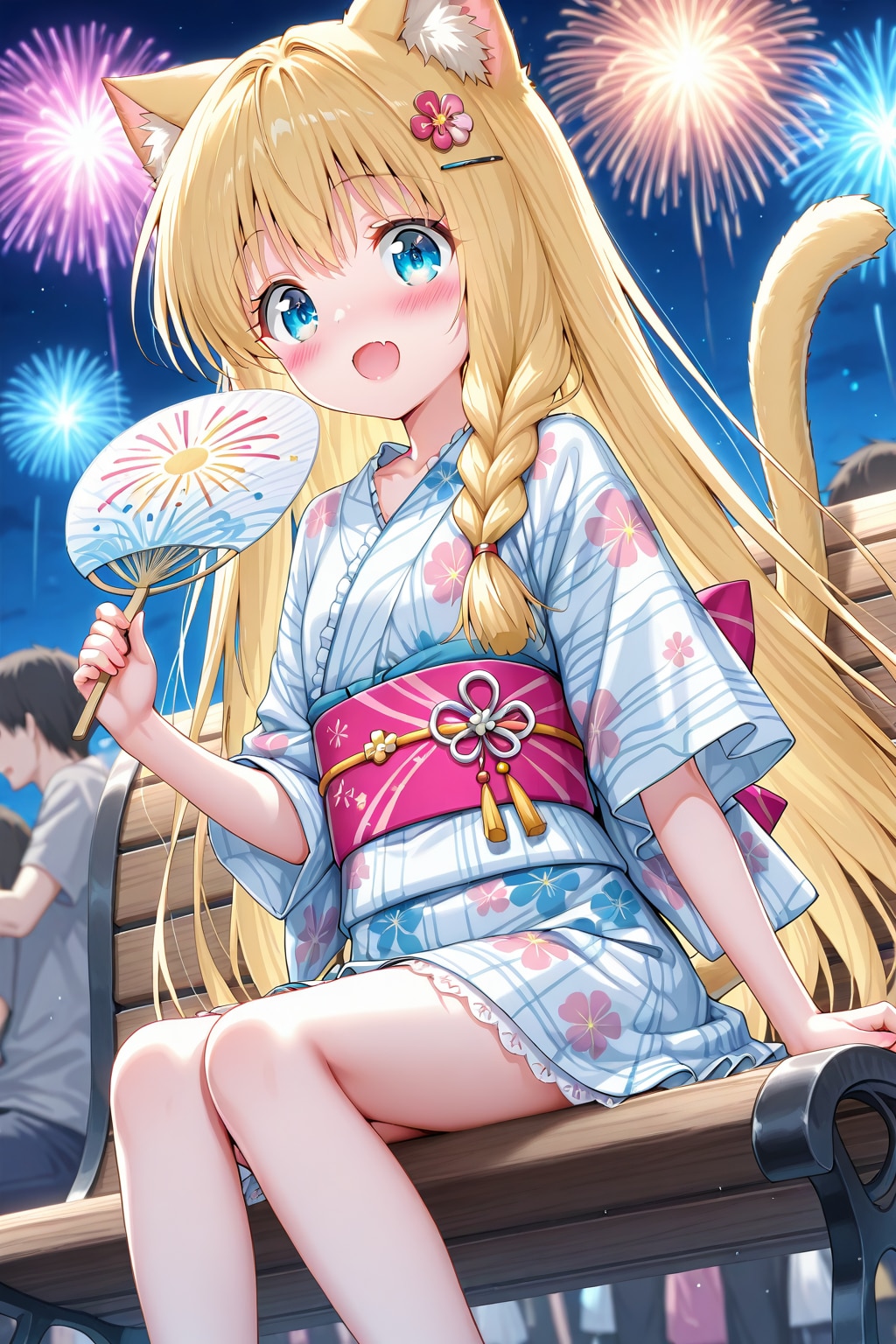ネコミミハナビ