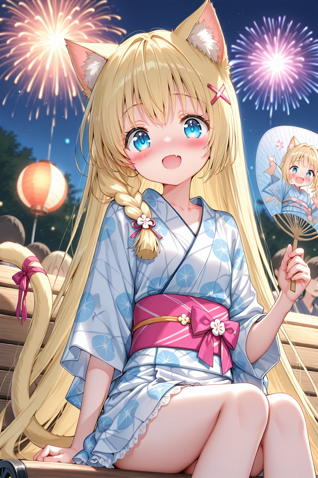 ネコミミハナビ