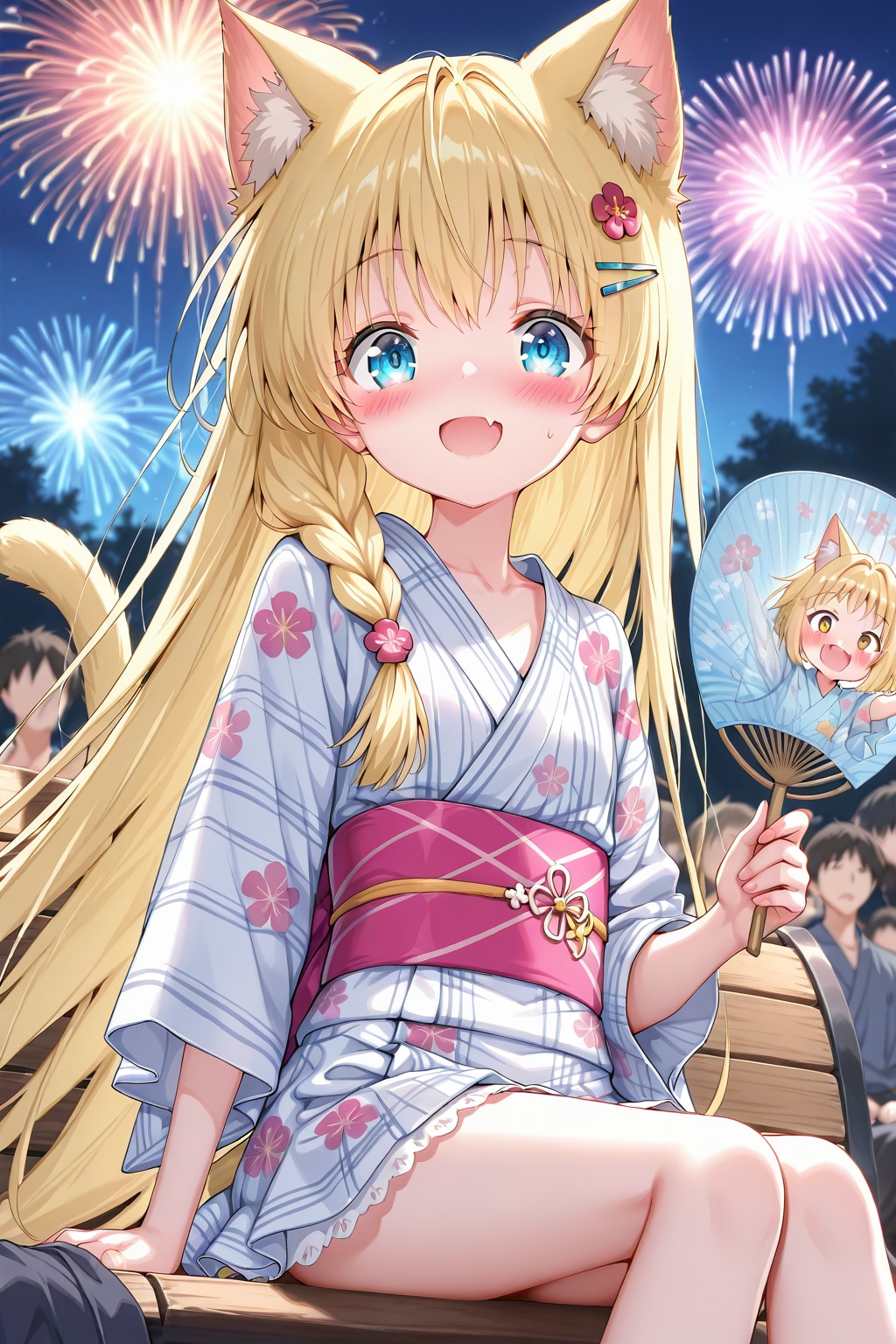 ネコミミハナビ