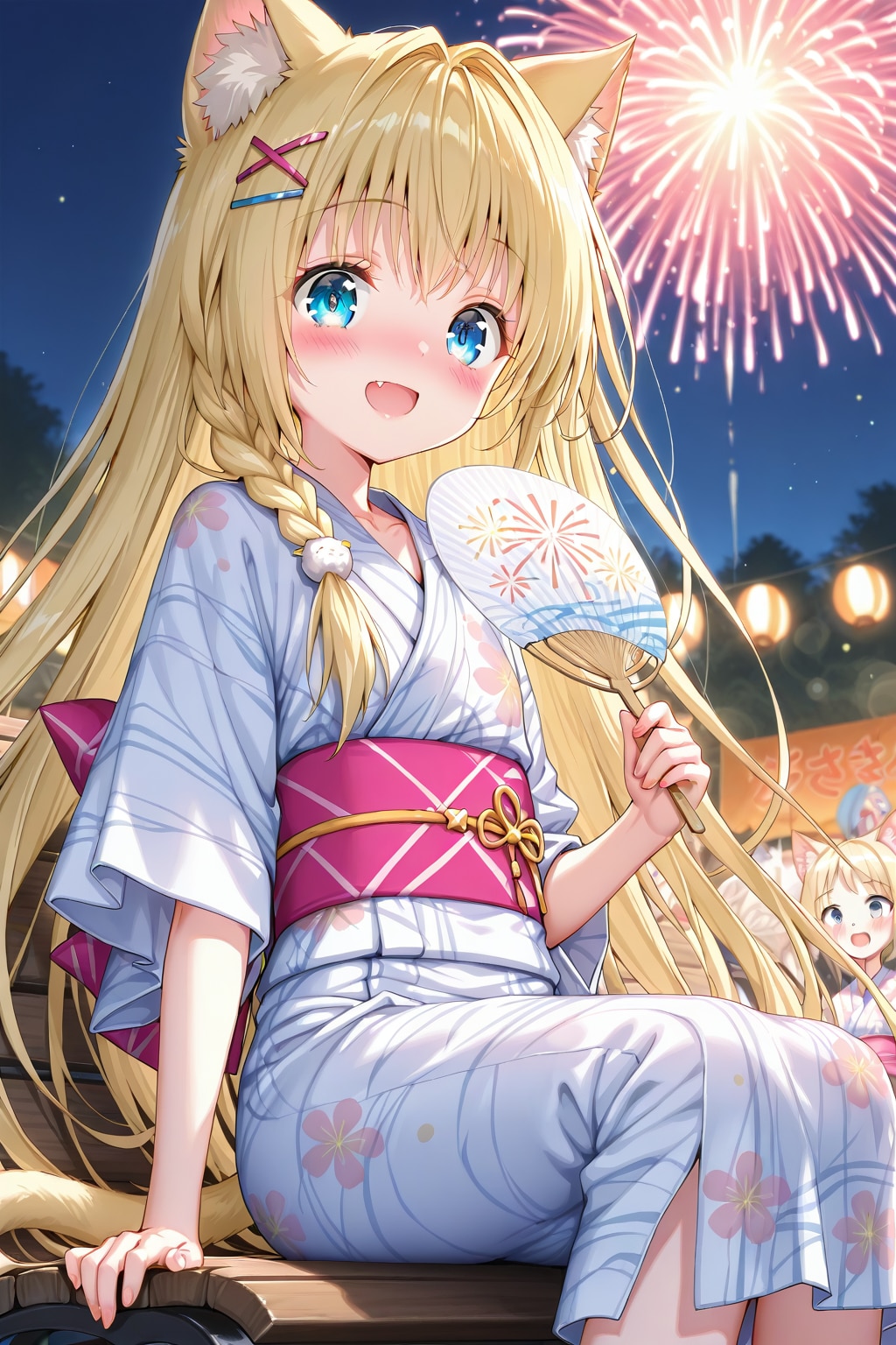 ネコミミハナビ