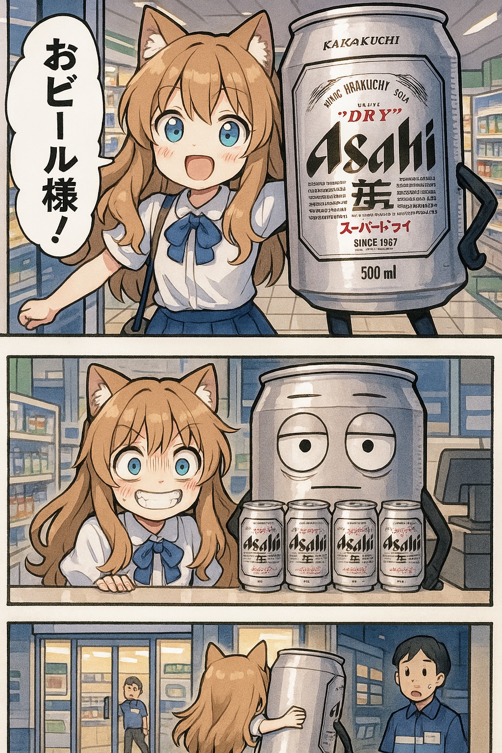 おビール様じゃ〜！！