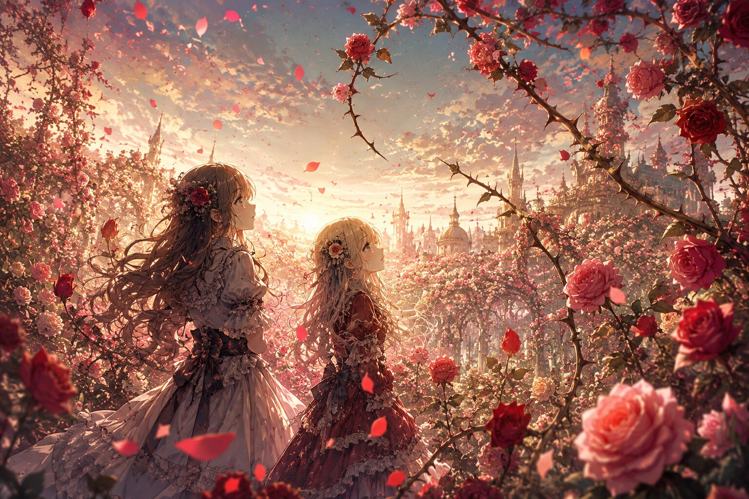 「  君と見る終焉の庭園　」