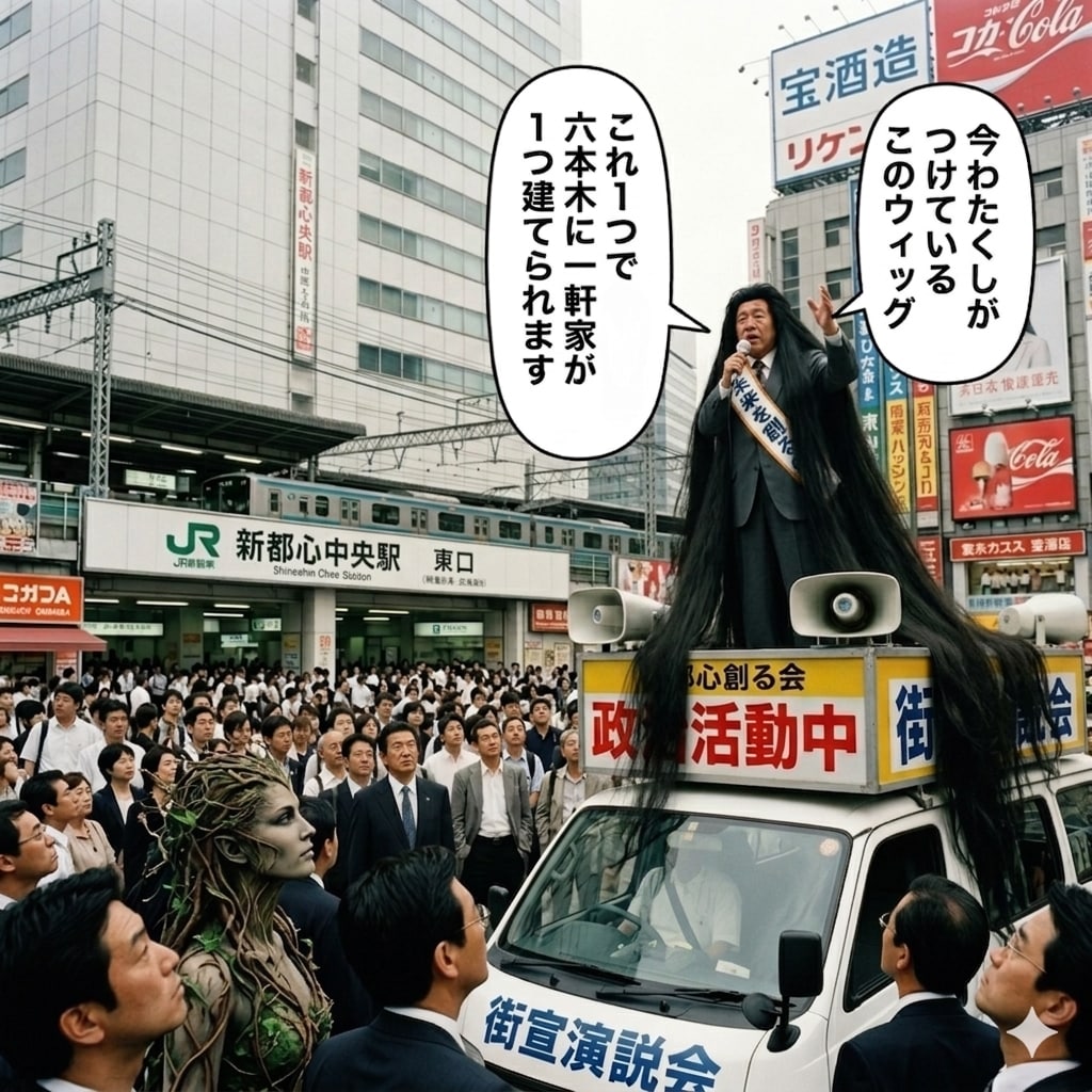 ドリアードちゃんとダメ政治家