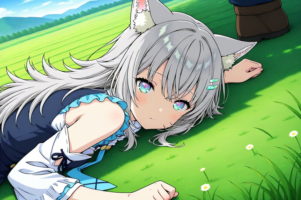 こうすると地球の声が聞こえるの