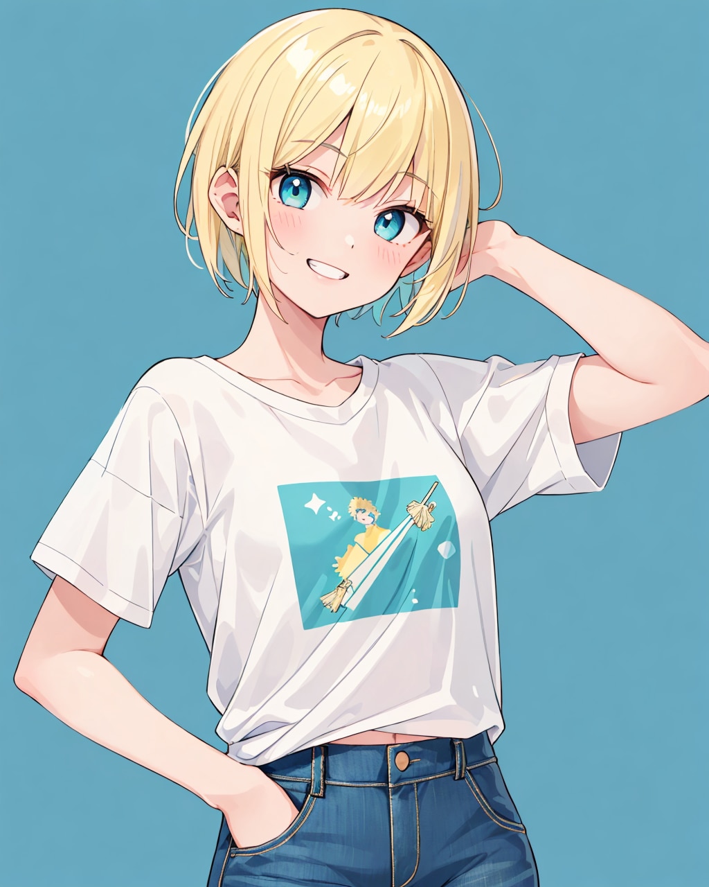 【クロエ】Tシャツで出勤、いくよ！