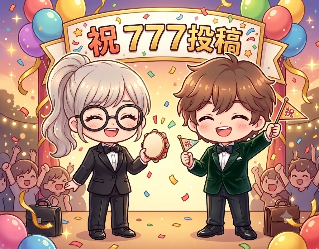 祝　７７７投稿