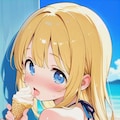 white vanilla soft-serve swirl 2枚目