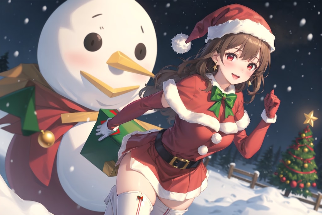 雪ダルマ野郎ついて来い！