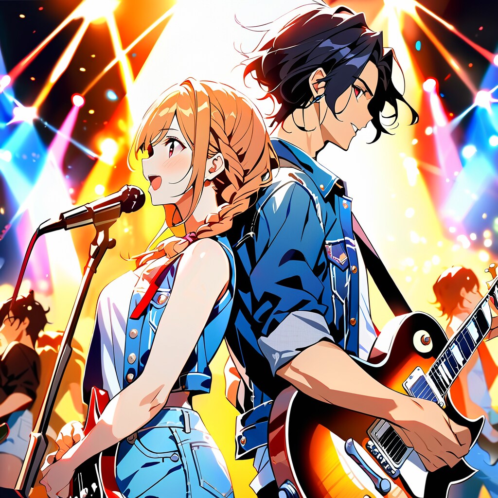 ホ―リ―ナイトロックライブ-歌のプレゼント | の人気AIイラスト・グラビア