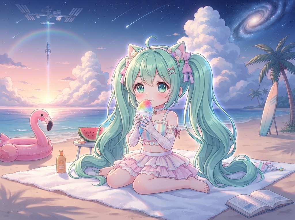 みどツイにゃん