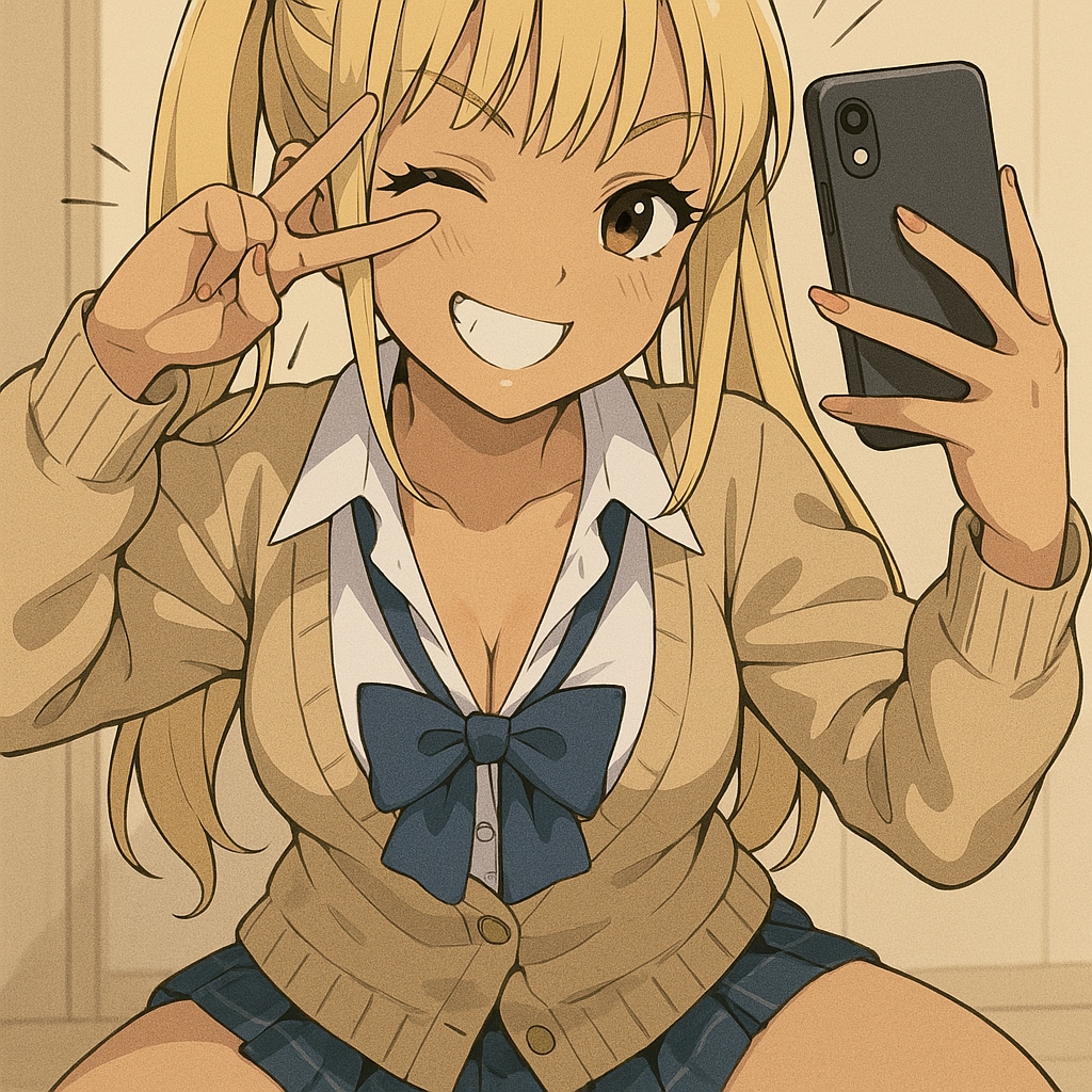 ギャル系の横ピー