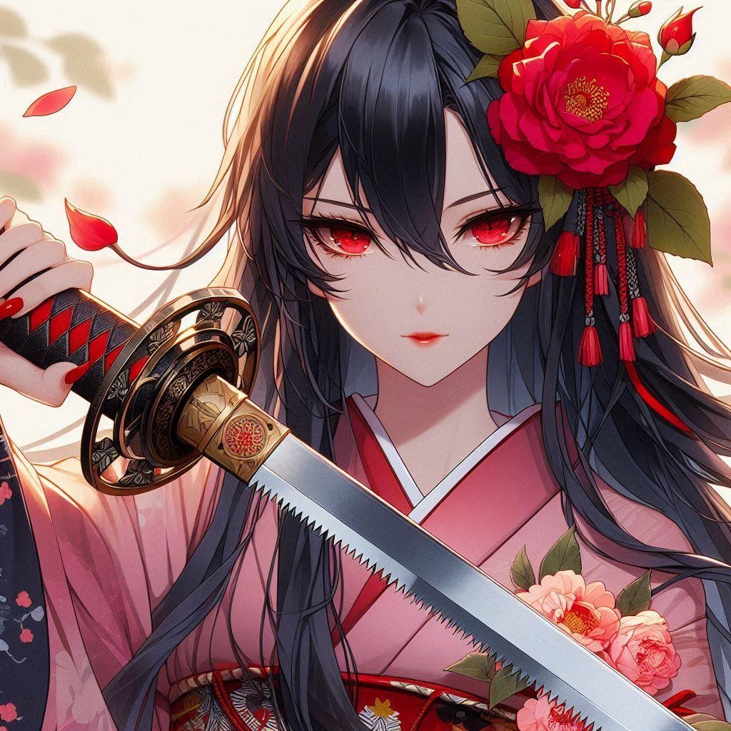 黒髪の女侍さん２３１