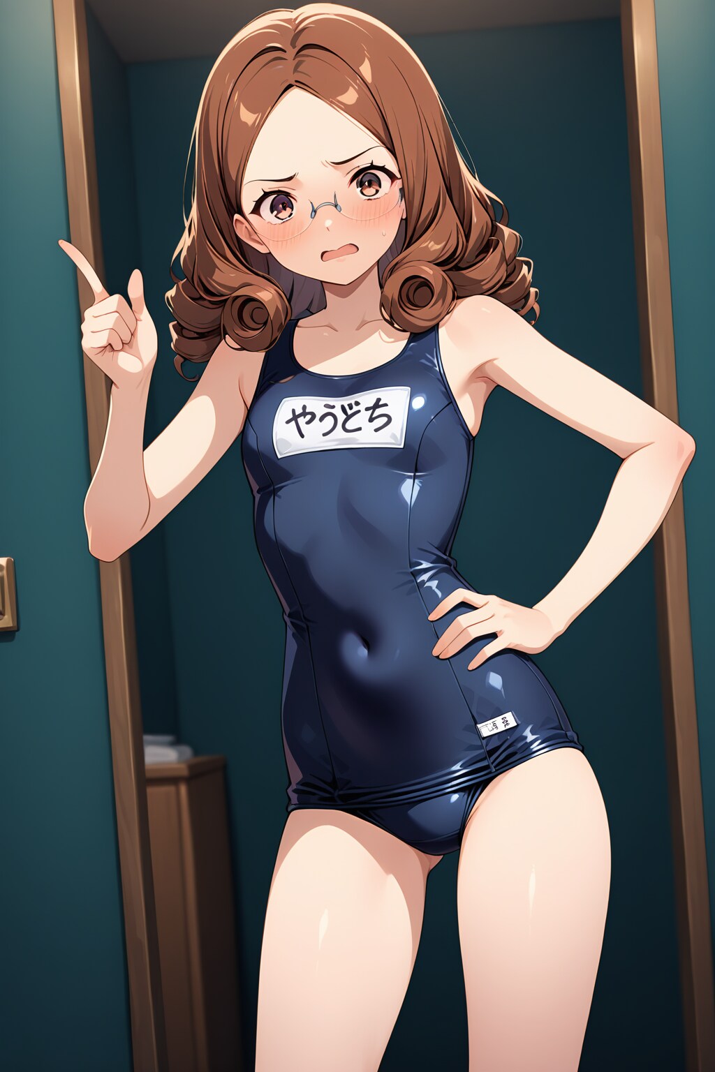昔の水着 着てなんて…