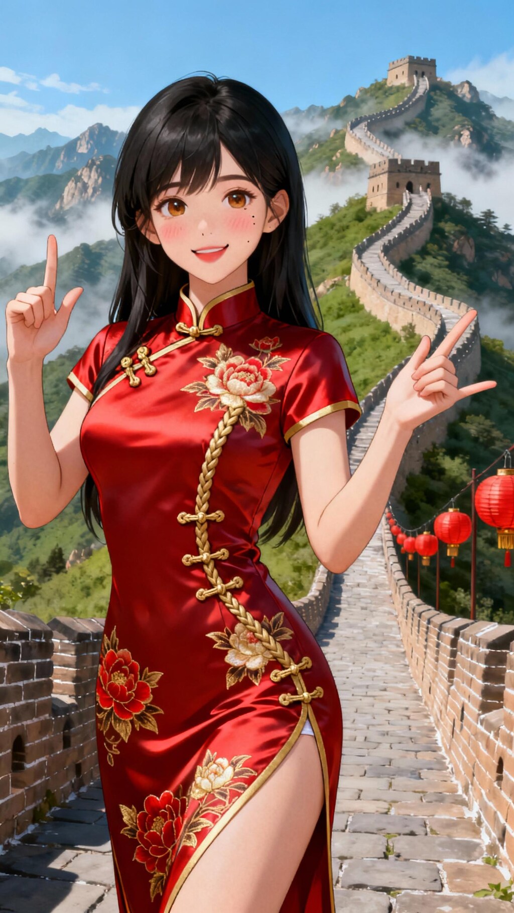 旗袍/中華人民共和国の民族衣装