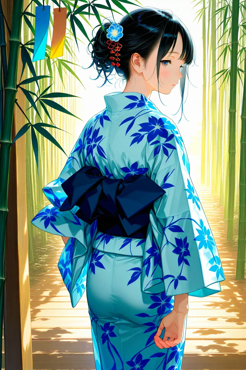 七夕の願い | の人気AIイラスト・グラビア