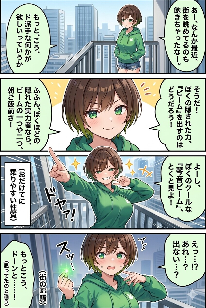 ボーイッシュGeminiさん漫画アビリティ！