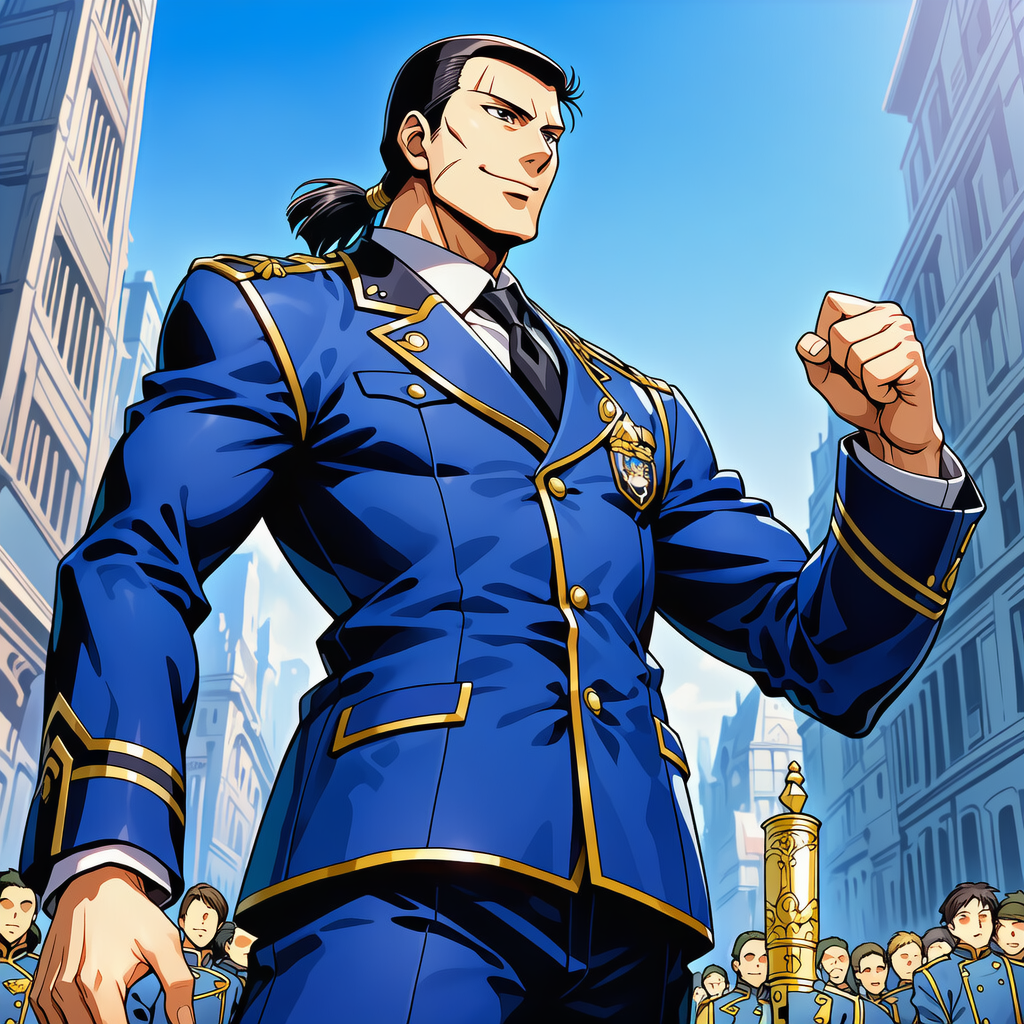 大統領選挙にむけて演説するズィグナー・フォイアー | の人気AIイラスト・グラビア