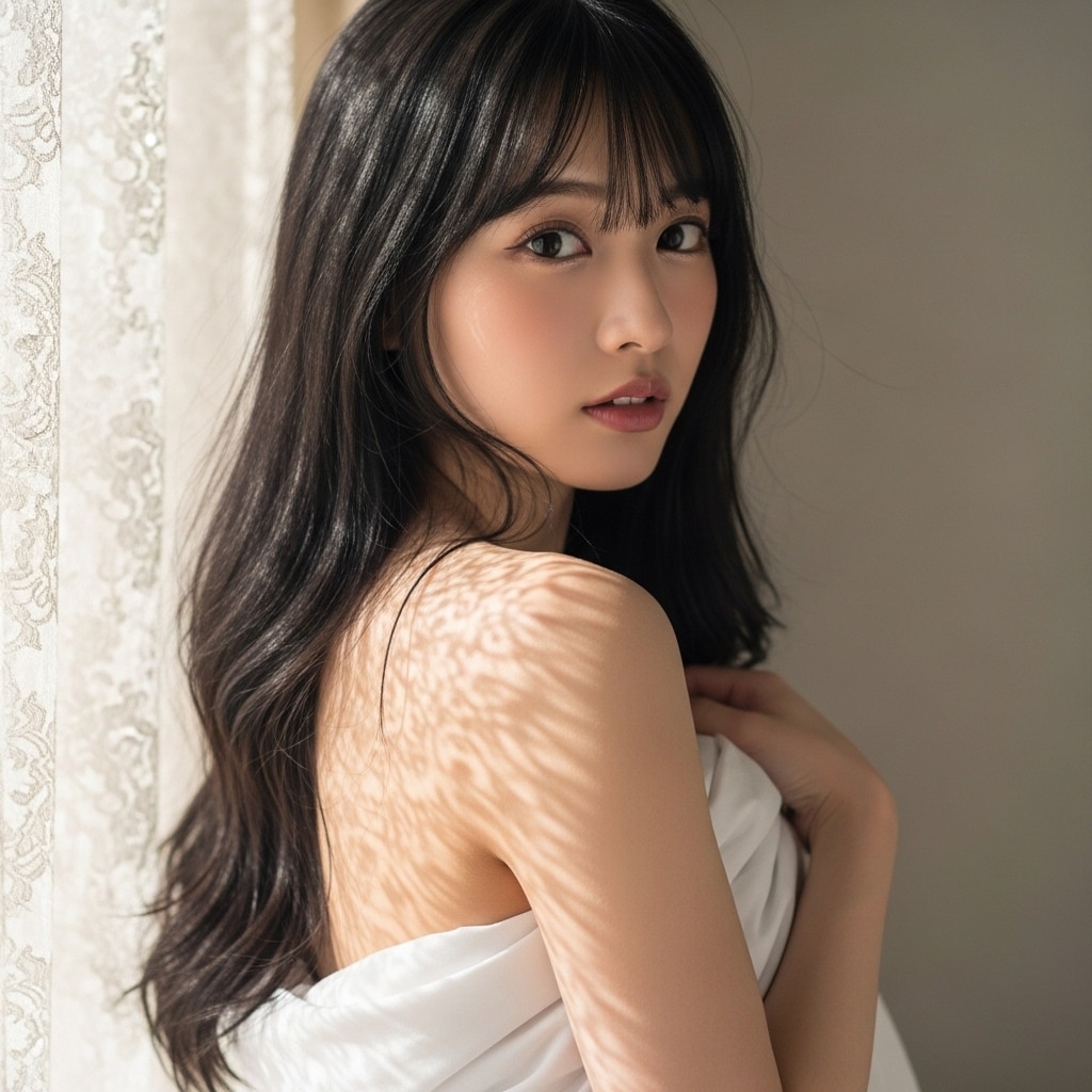 午前中のポートレート