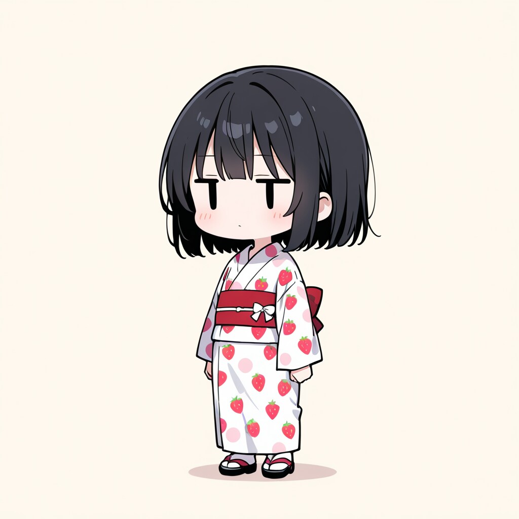 ゆかたを着る