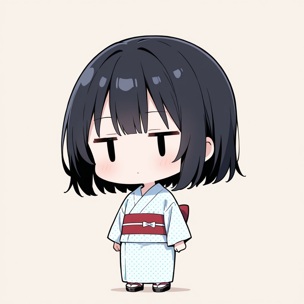 ゆかたを着る