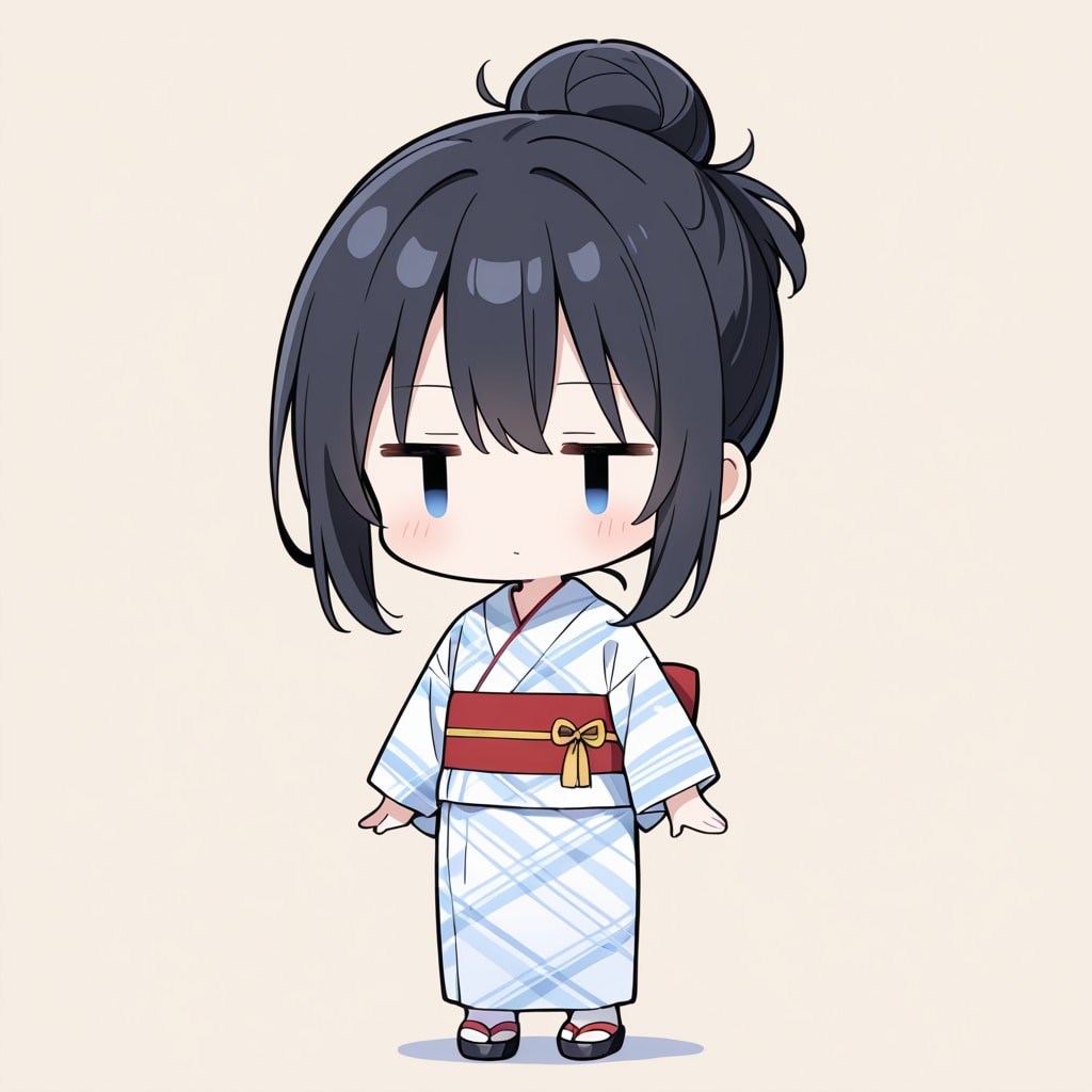 ゆかたを着る