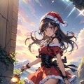サンタコスプレ少女　23/12/13のワード生成 2枚目