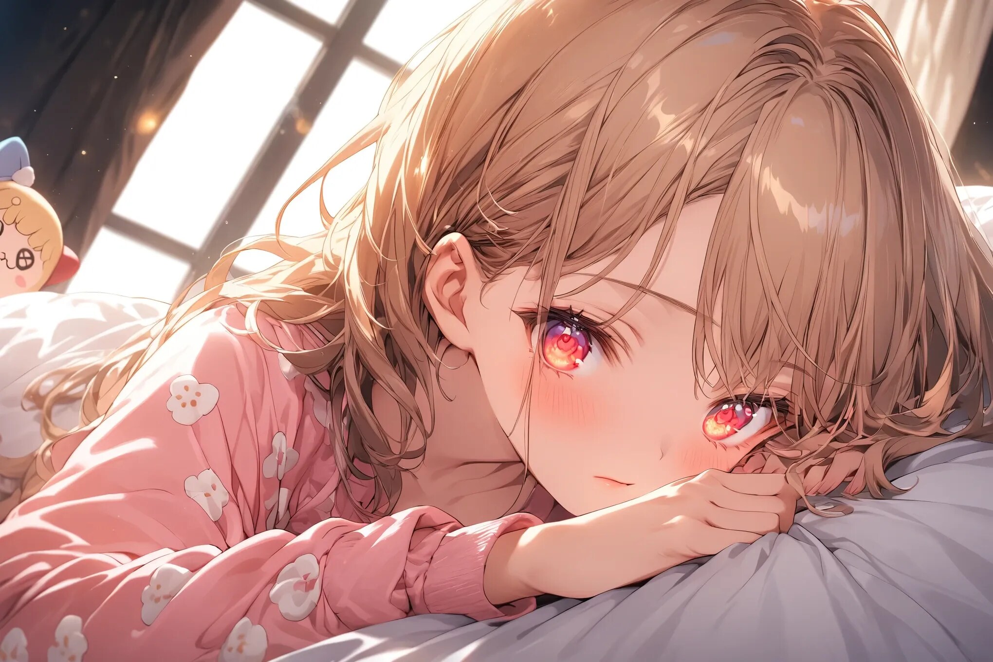 寝起きドッキリ | の人気AIイラスト・グラビア