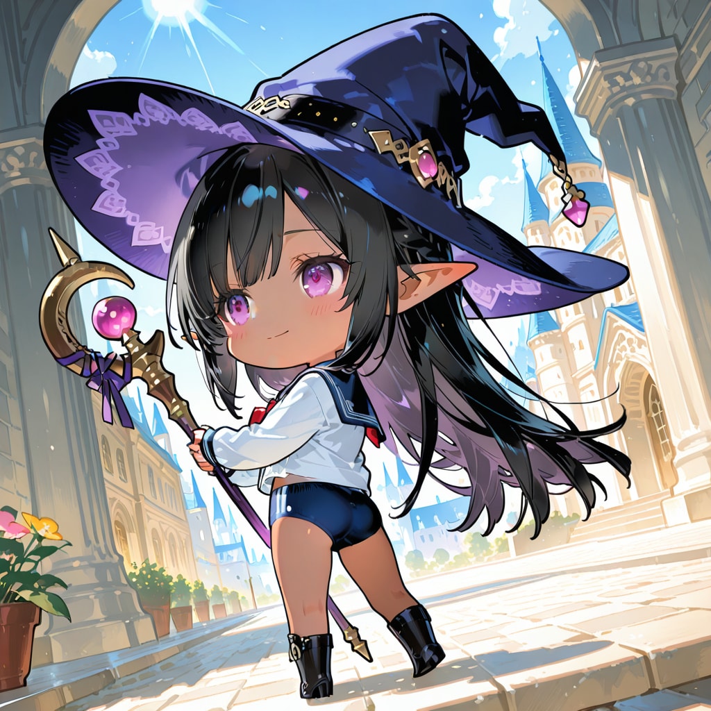 セーラーブルマ宮廷魔道士さん