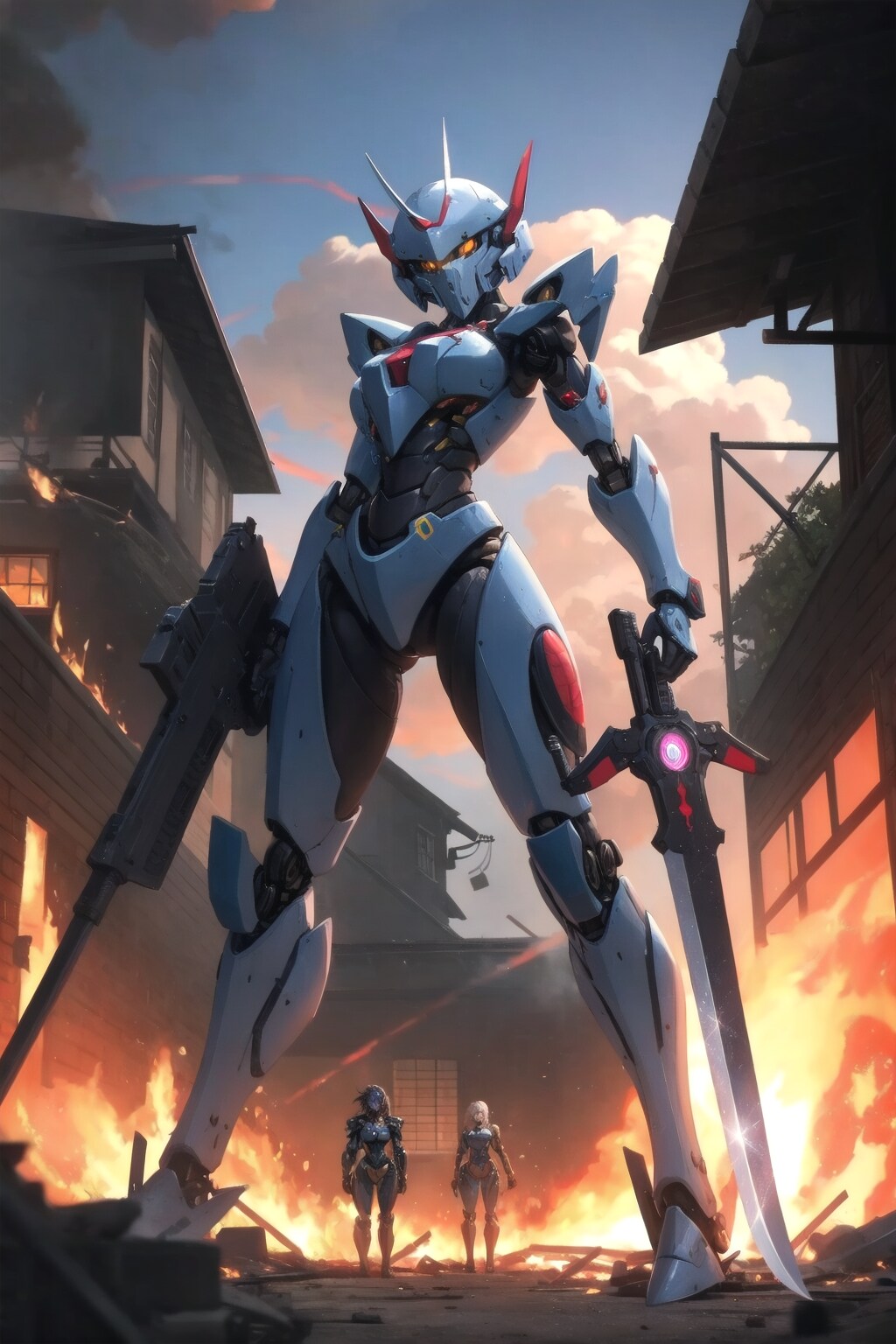 顔はガンダム